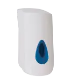 DN - 2T dávkovač na tekuté mýdlo, 400ml průzor modrý